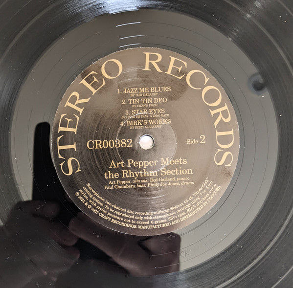 Art Pepper - Art Pepper Meets The Rhythm Section | Craft Recordings (CR00382) - 4