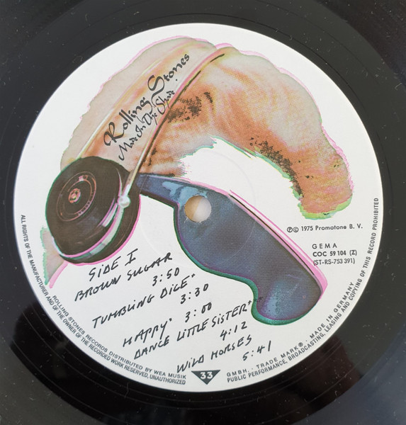 The Rolling Stones - Made In The Shade | Rolling Stones Records (COC 59 104) - 3