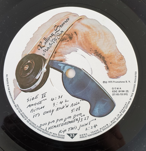 The Rolling Stones - Made In The Shade | Rolling Stones Records (COC 59 104) - 4