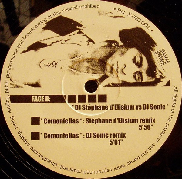 Stéphane D'Elisium feat. DJ Sonic - The Encounter | X-Record (X-REC 002) - 3