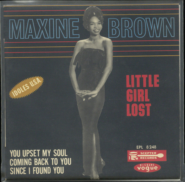 Maxine Brown - Little Girl Lost | Disques Vogue (EPL 8248) - main
