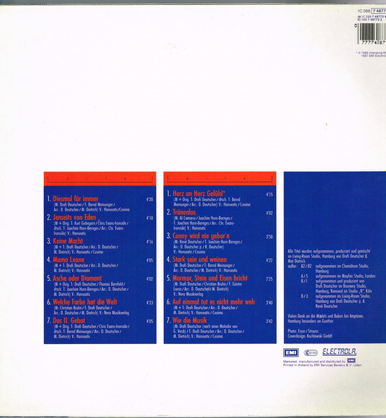 Drafi Deutscher - Diesmal Für Immer | Electrola (1 C 088 7 48773 1) - 2