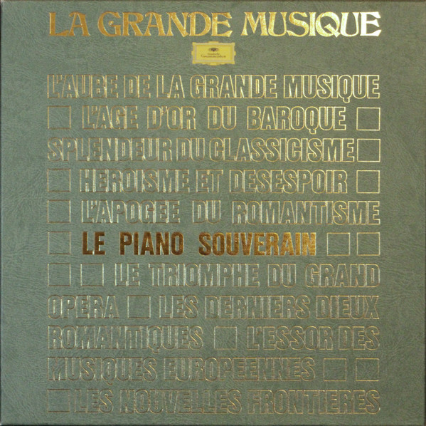 Various - Le Piano Souverain | Deutsche Grammophon (2864 094 U) - main