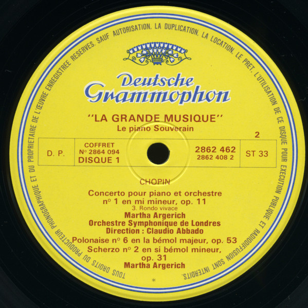 Various - Le Piano Souverain | Deutsche Grammophon (2864 094 U) - 3