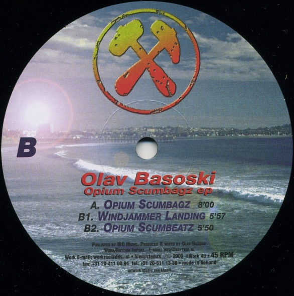 Olav Basoski - Opium Scumbagz EP | Work Records (work 49) - 3