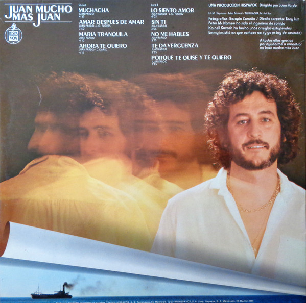 Juan Pardo - Juan Mucho Más Juan | Hispavox (S 60.503) - 2