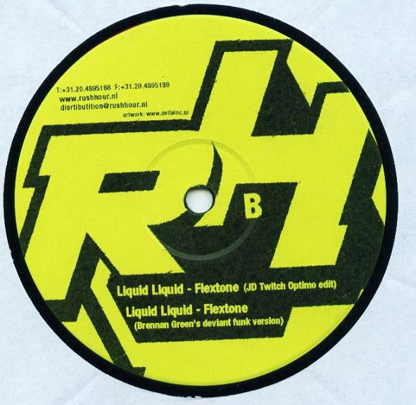Dennis Young / Liquid Liquid - Signal Up Ahead / Flextone | Rush Hour (RH018) - 4