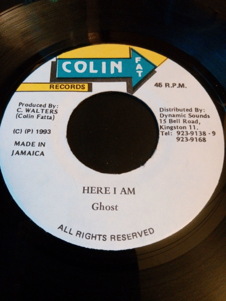 Ghost - Here I Am | Colin Fat Records (none)