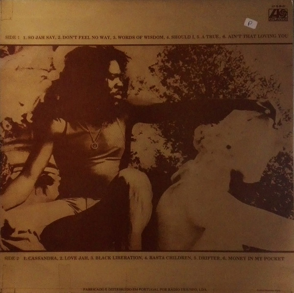 Dennis Brown - Words Of Wisdom | Atlantic (LP-S-39-61) - 2