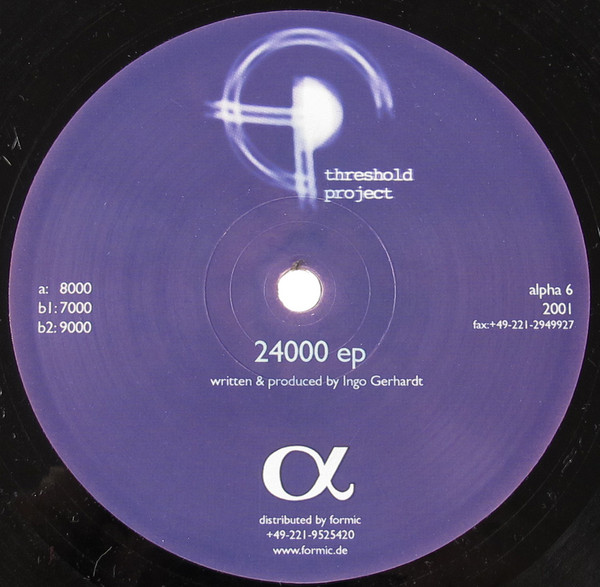 Threshold Project - 24000 EP | Alpha (ALPHA 6) - main