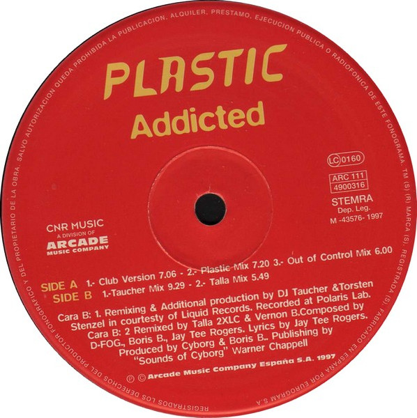 Plastic - Addicted | CNR Music (4900316) - 3