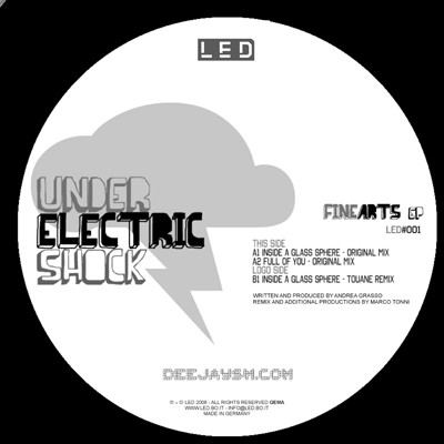 Under Electric Shock - Fine Arts EP | LED (Link Electronic Dept) (LED#001) - main