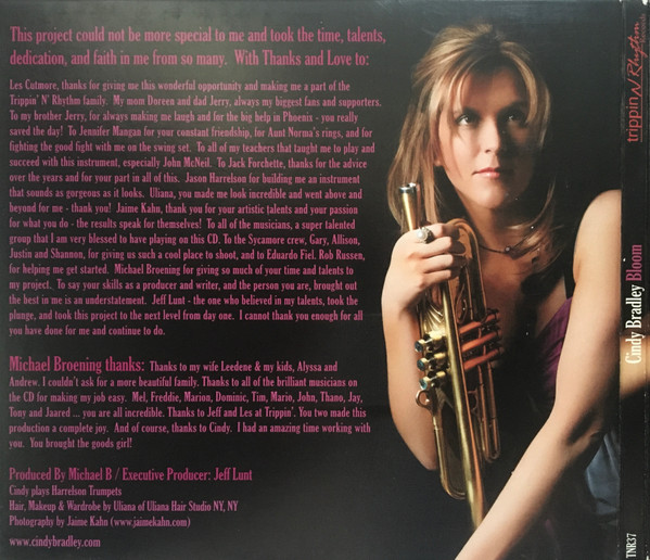 Cindy Bradley - Bloom | Trippin 'N' Rhythm Records (TNR37) - 3