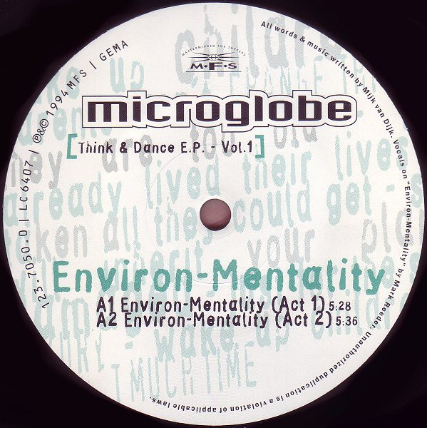 Microglobe - Think & Dance E.P. - Vol. 1 | MFS (MFS 7050-0) - 3 Microglobe - Think & Dance E.P. - Vol. 1 | MFS (MFS 7050-0) - 3