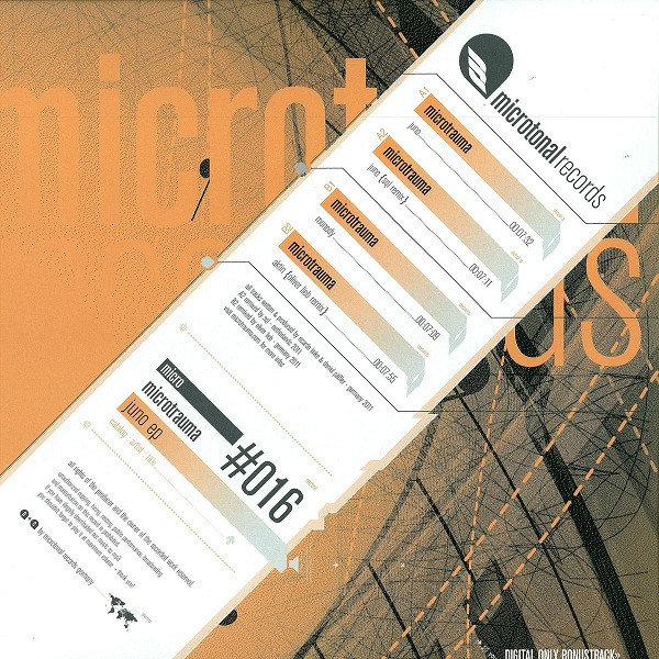 Microtrauma - Juno EP | Microtonal Records (micro #016)