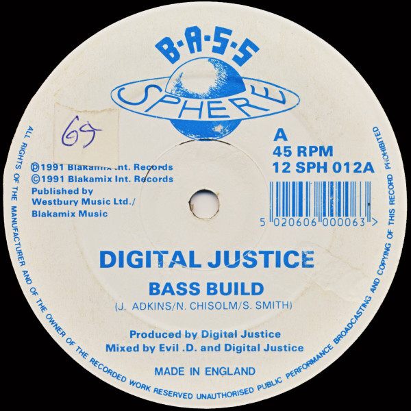 Digital Justice - Bass Build | Bass Sphere (12 SPH 012) Digital Justice - Bass Build | Bass Sphere (12 SPH 012)