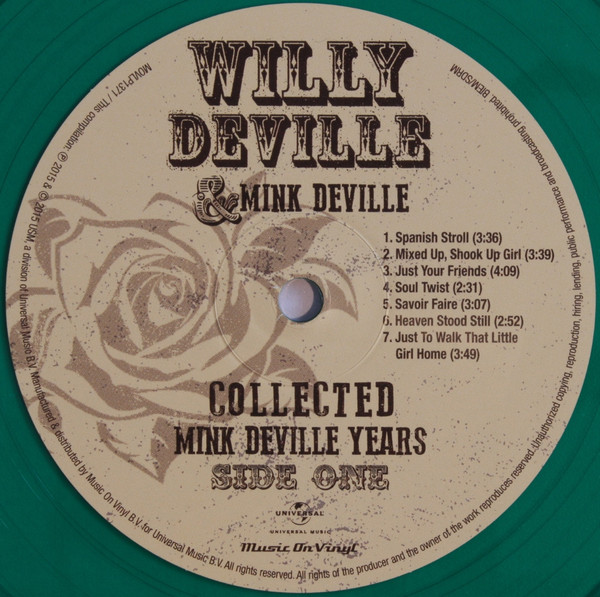 Willy DeVille & Mink DeVille - Collected (1976-2009) | Music On Vinyl (MOVLP1371) - 4 Willy DeVille & Mink DeVille - Collected (1976-2009) | Music On Vinyl (MOVLP1371) - 4