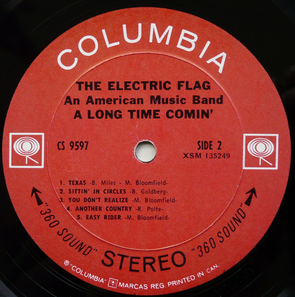 The Electric Flag - A Long Time Comin' | Columbia (CS 9597) - 4