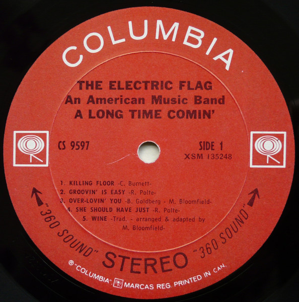 The Electric Flag - A Long Time Comin' | Columbia (CS 9597) - 3