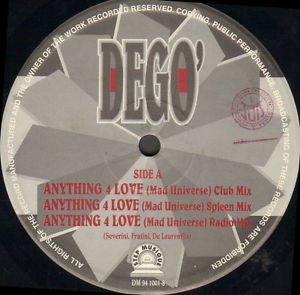 Dego' - Anything 4 Love (Mad Universe) / Turn To Me | Step Musique (DM 94 1001-8) - 2