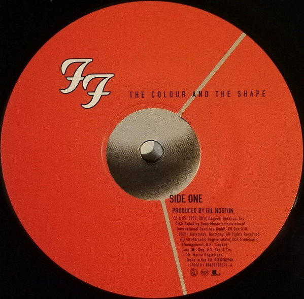 Foo Fighters - The Colour And The Shape | Roswell Records (88697983221RE1) - 3 Foo Fighters - The Colour And The Shape | Roswell Records (88697983221RE1) - 3
