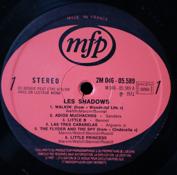 The Shadows - The Shadows | Music For Pleasure (2M046-05589) - 3