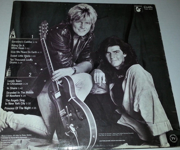 Modern Talking - In The Middle Of Nowhere (The 4th Album) | Delta (DEL 8031) - 2