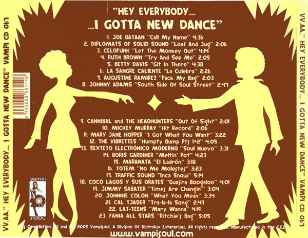 Various - "Hey Everybody... I Gotta New Dance" | Vampi Soul (VAMPI CD 067) - 2 Various - "Hey Everybody... I Gotta New Dance" | Vampi Soul (VAMPI CD 067) - 2