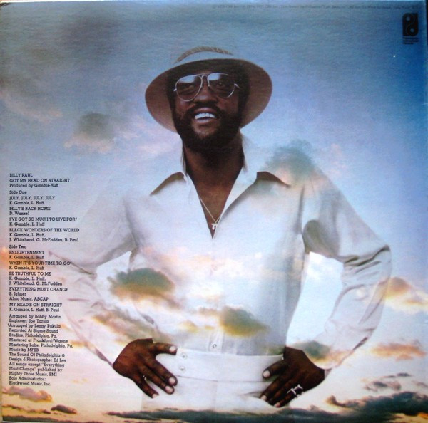 Billy Paul - Got My Head On Straight | Philadelphia International Records (KZ 33157) - 2 Billy Paul - Got My Head On Straight | Philadelphia International Records (KZ 33157) - 2