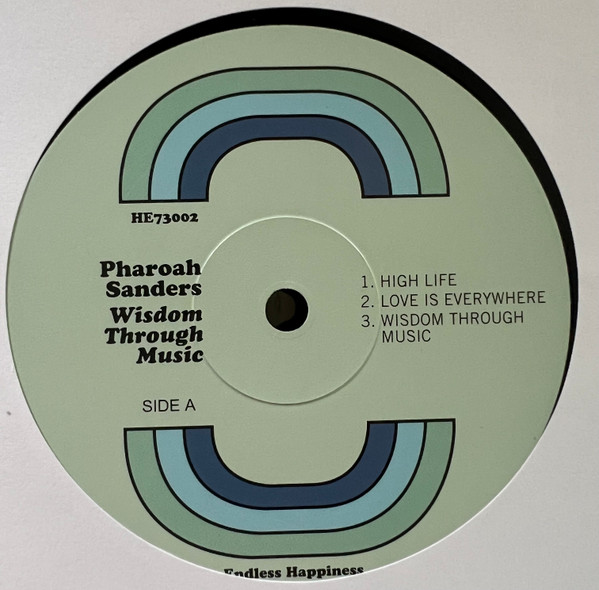 Pharoah Sanders - Wisdom Through Music | Endless Happiness (HE73002) - 3