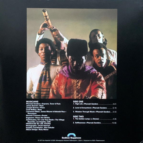 Pharoah Sanders - Wisdom Through Music | Endless Happiness (HE73002) - 2