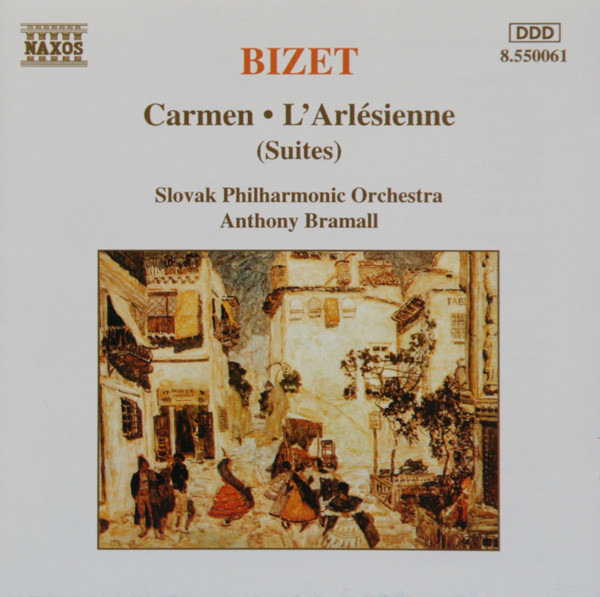 Georges Bizet , Slovak Philharmonic Orchestra , Anthony Bramall - Carmen & L'Arlésienne (Suites) | Naxos (8.550061)