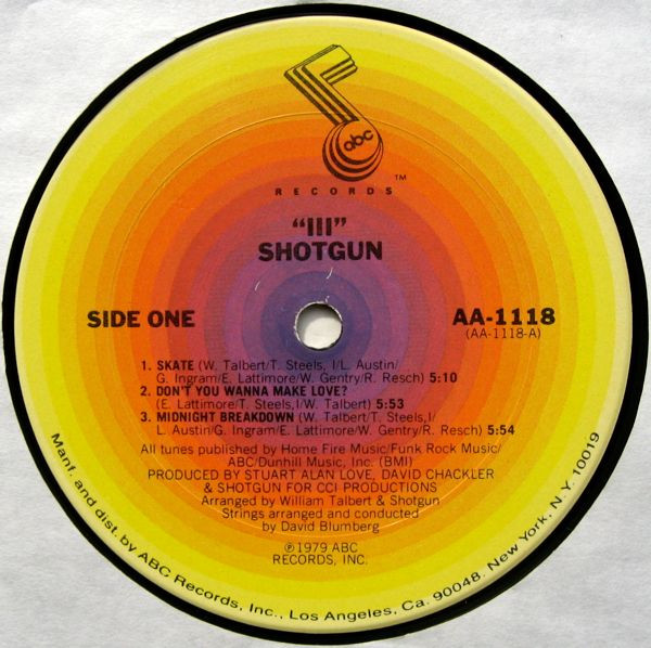 Shotgun - Shotgun III | ABC Records (AA-1118) - 3 Shotgun - Shotgun III | ABC Records (AA-1118) - 3