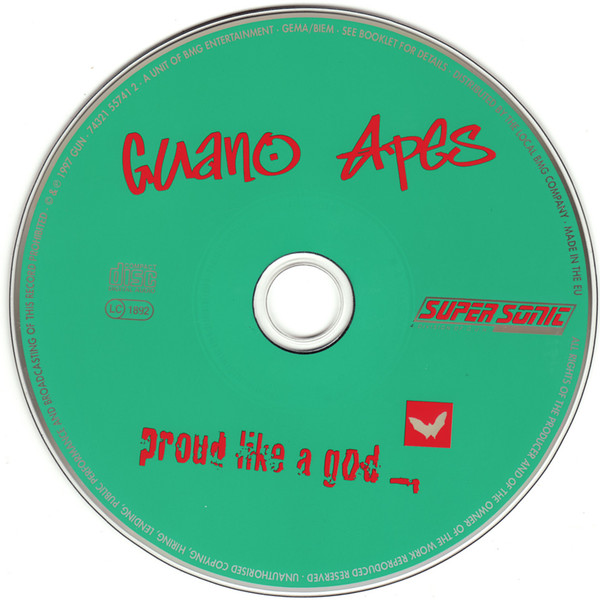 Guano Apes - Proud Like A God | Supersonic Records (SUPERSONIC 012) - 3