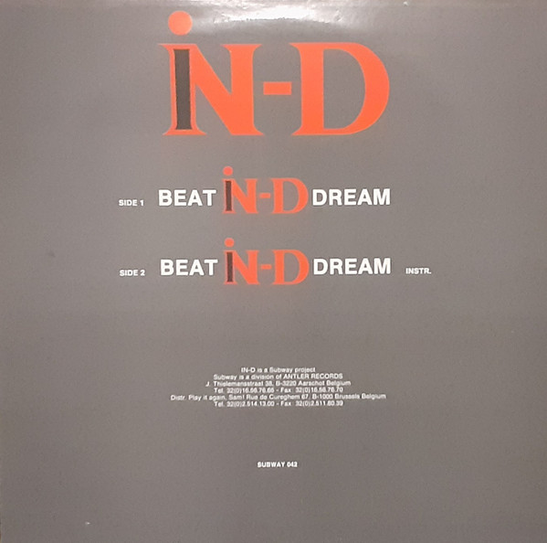 In-D - Beat In-D Dream | Subway (SUBWAY 042) - 2