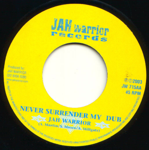 Lutan Fyah - Never Surrender My Faith | Jah Warrior Records (JW715) - 2