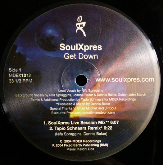 SoulXpres - Get Down-Mixes | MDEX (MDEX1212) - main