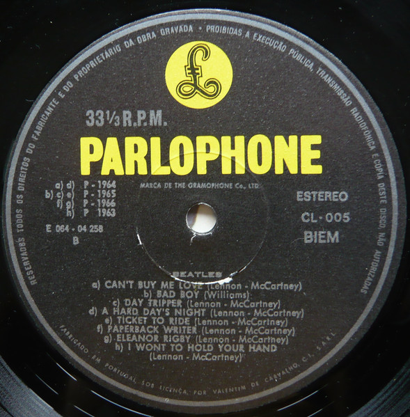 The Beatles - A Collection Of Beatles Oldies | Parlophone (CL-005) - 4 The Beatles - A Collection Of Beatles Oldies | Parlophone (CL-005) - 4