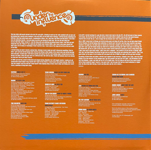 Rahaan - Under The Influence Volume Ten (A Collection Of Rare Funk & Disco) | Z Records (ZEDDLP057) - 3