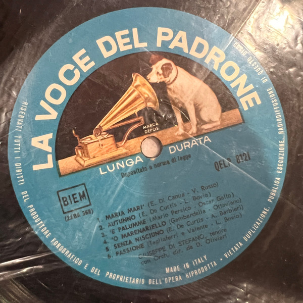 Giuseppe Di Stefano - Canzoni Napoletane | La Voce Del Padrone (QELP 8121) - 2 Giuseppe Di Stefano - Canzoni Napoletane | La Voce Del Padrone (QELP 8121) - 2