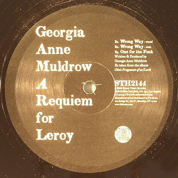 Georgia Anne Muldrow - A Requiem For Leroy | Stones Throw Records (STH 2144) - 2 Georgia Anne Muldrow - A Requiem For Leroy | Stones Throw Records (STH 2144) - 2