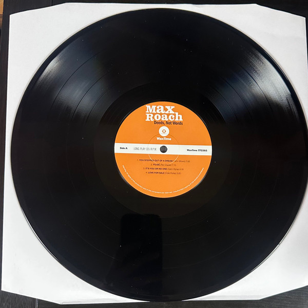 Max Roach - Deeds, Not Words | WaxTimeRecords (772365) - 3 Max Roach - Deeds, Not Words | WaxTimeRecords (772365) - 3