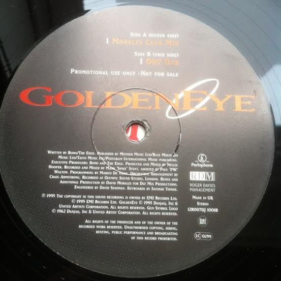 Tina Turner - GoldenEye | Parlophone (12R 007DJ 1001) - main