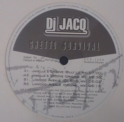 DJ Jacq - Ghetto Survival | Sculpture (SCD1202)
