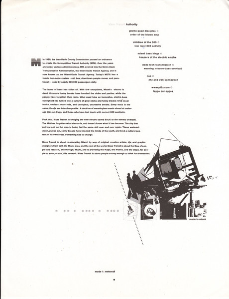 Various - Mode 1: Metrorail | Mass Transit Records (MTA01) - 3