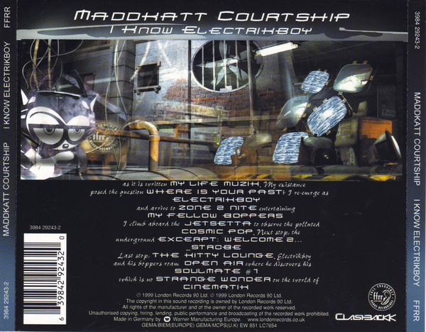 Thee Maddkatt Courtship - I Know Electrikboy | FFRR (3984 29243-2) - 2