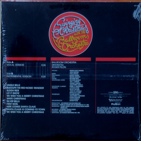 Ballroom Orchestra - Swinging Christmas With The Ballroom Orchestra | Les Disques Star Records (STX 106) - 2 Ballroom Orchestra - Swinging Christmas With The Ballroom Orchestra | Les Disques Star Records (STX 106) - 2
