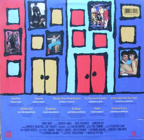 Various - Body Rock (Original Motion Picture Soundtrack) | EMI America (SO-17140) - 2