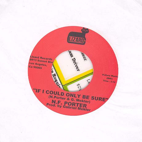 Nolan Porter - If I Could Only Be Sure / Keep On Keeping On | Lizard (NF 001) - main