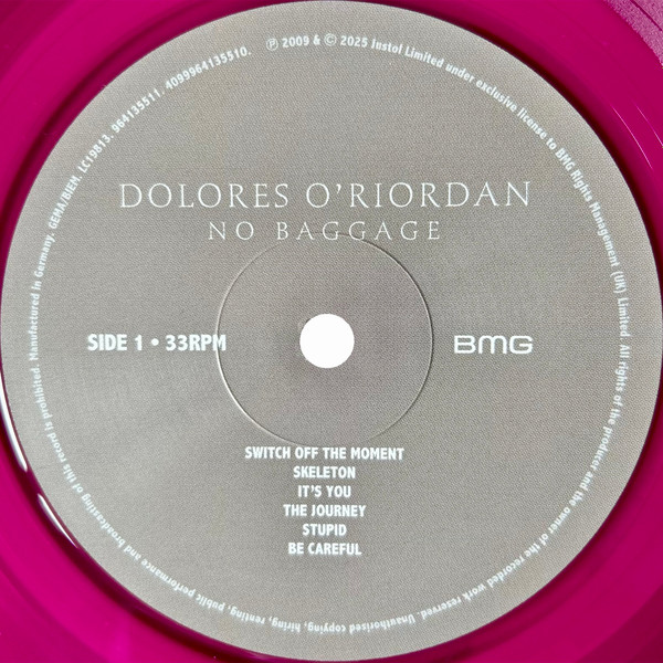Dolores O'Riordan - No Baggage | BMG (964135511) - 3 Dolores O'Riordan - No Baggage | BMG (964135511) - 3